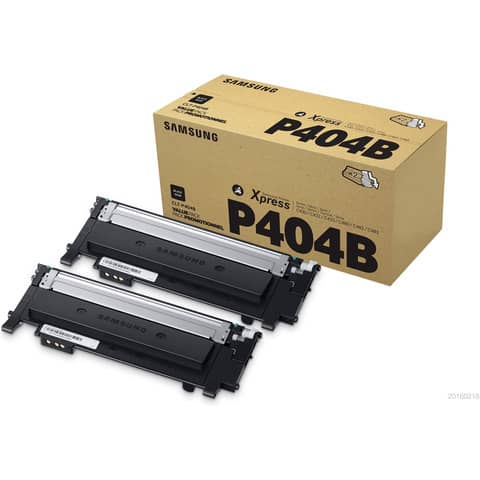 Toner CLT-P404B Samsung nero  Conf. 2 - SU364A